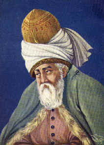 Jelaluddin Rumi, 13th century Sufi mystic and poet